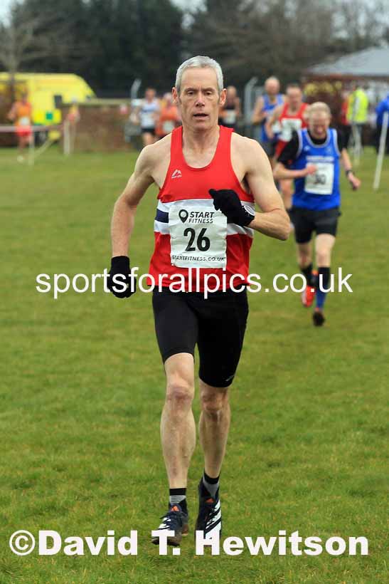 Mens 35 to 64 2023 NEMAA Cross Country, Croft Circuit, North Yorkshire. Photo: David T. Hewitson/Sports for All Pics